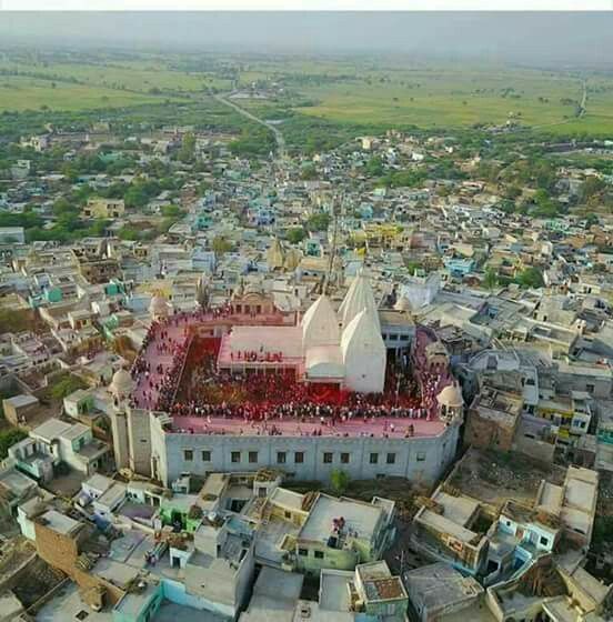 Which is the main temple of Nandgaon?